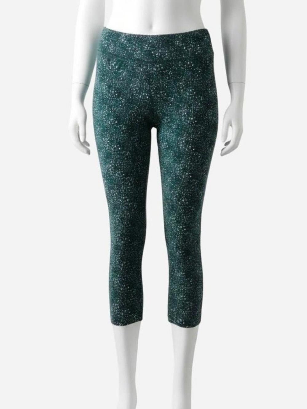 POP Fit Green Starry Print Leggings